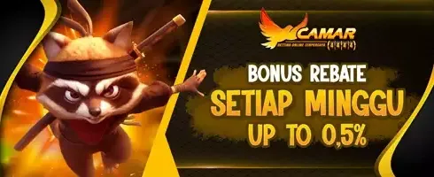 Cashback Mingguan Slot Terbesar 0.5% promotion banner